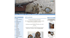 Desktop Screenshot of brig-antique.com