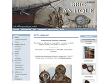 Tablet Screenshot of brig-antique.com